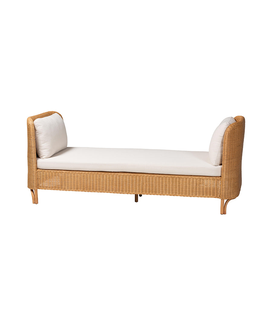 Bali & pari Diva Bohemian Light Honey Rattan Daybed