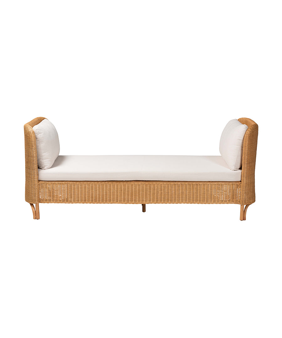 Bali & pari Diva Bohemian Light Honey Rattan Daybed