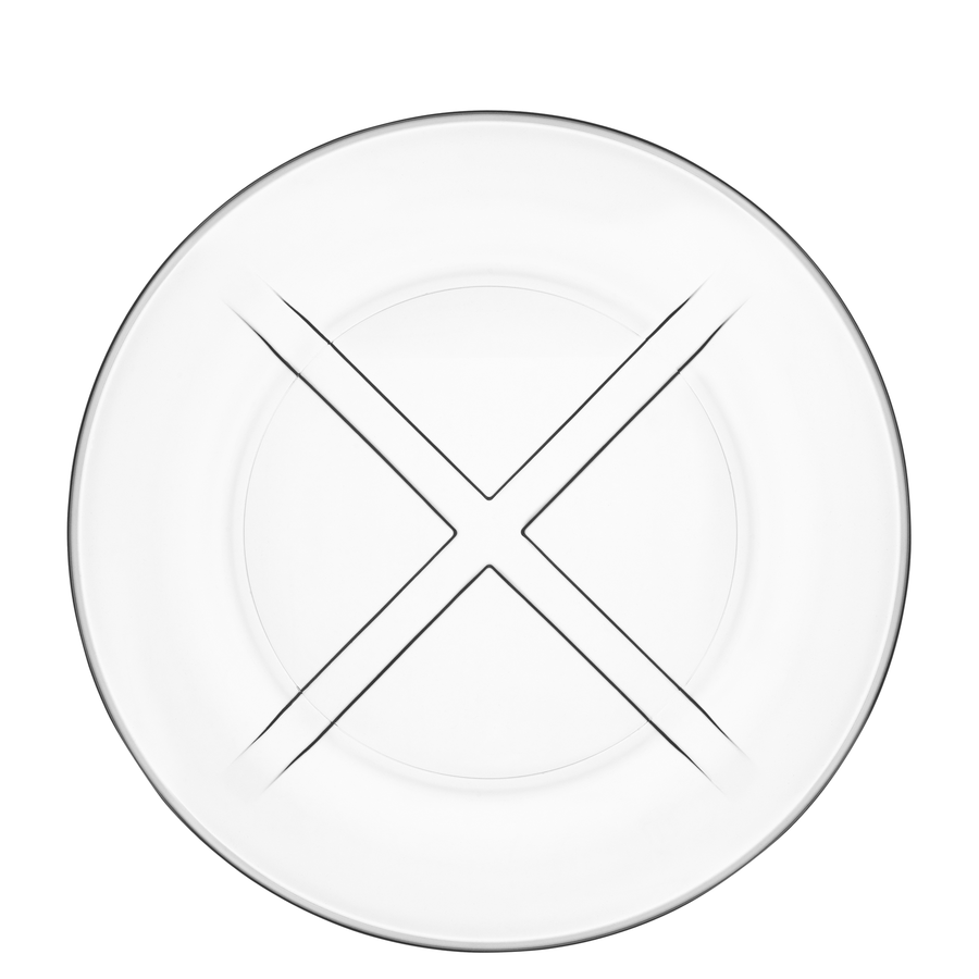 Bruk Clear Salad Plate - Lacasademartha 