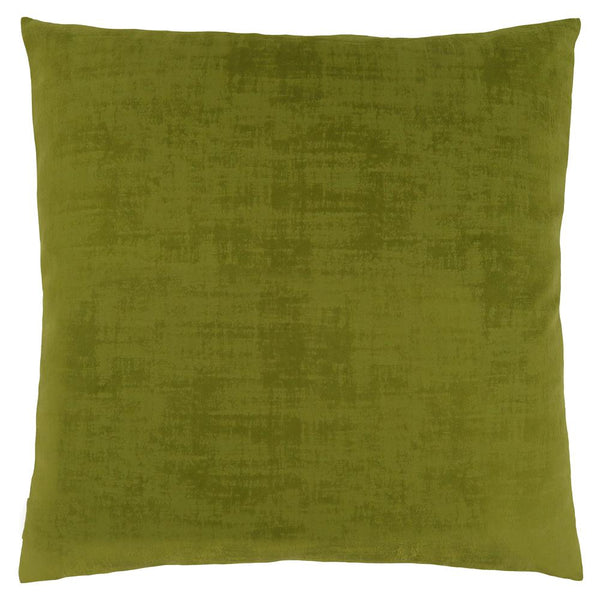 Lime Brushed Velvet Pillow - Lacasademartha