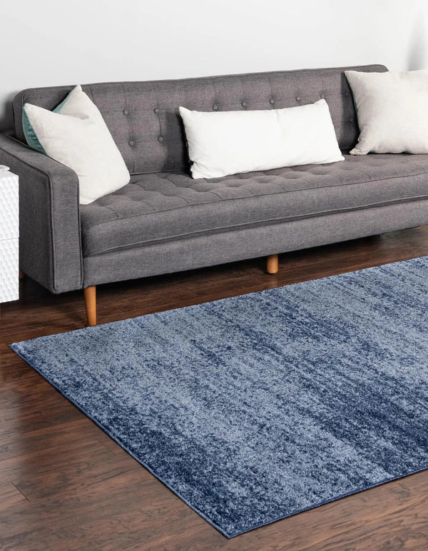 Navy Blue 7' 10 x 11' Del Mar Rectangle Rug