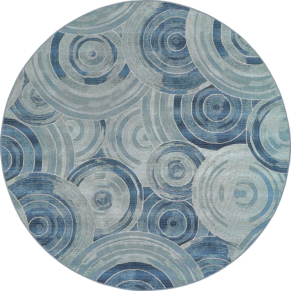 Light Blue Modern Rug - Lacasademartha