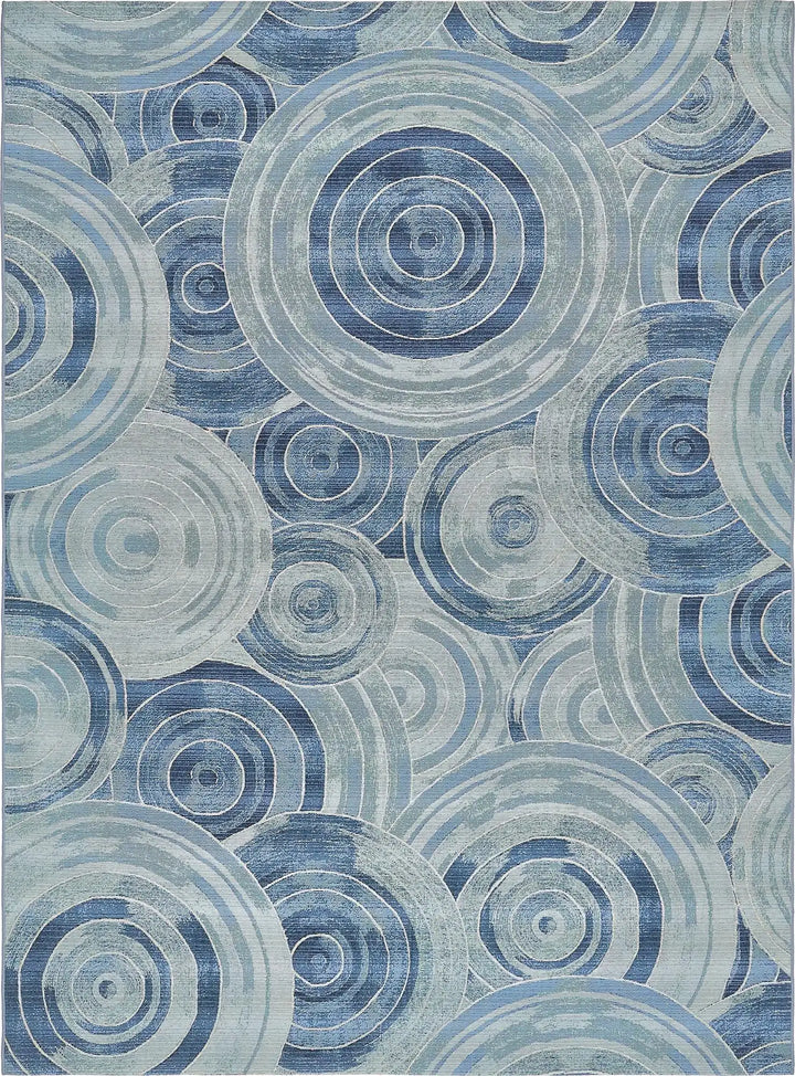 Light Blue Modern Rug - Lacasademartha