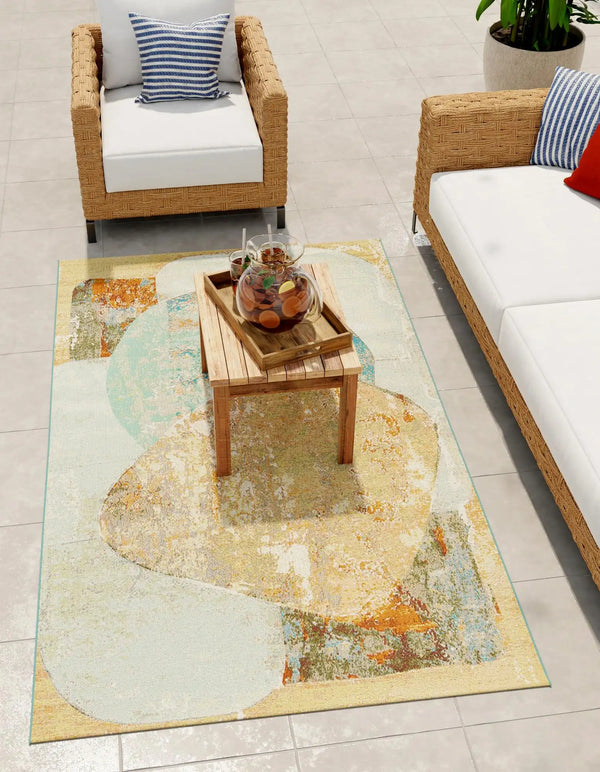 Multicolor Abstract Rug - Lacasademartha