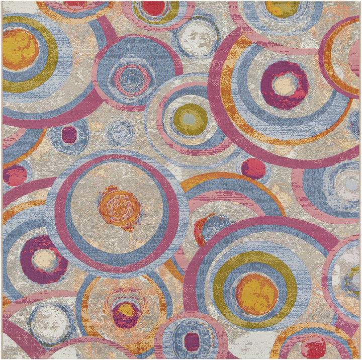 Multicolor Circle Rug - Lacasademartha