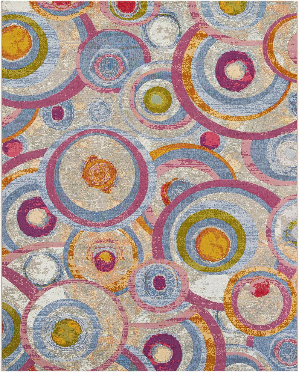 Multicolor Circle Rug - Lacasademartha