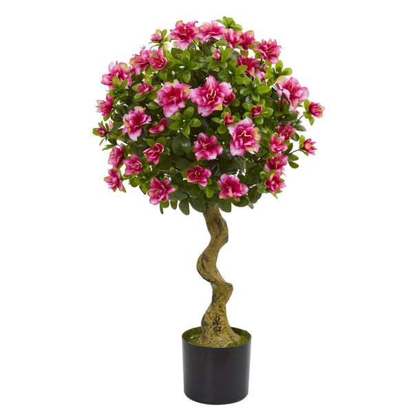 3’ Azalea Artificial Topiary Tree - Lacasademartha