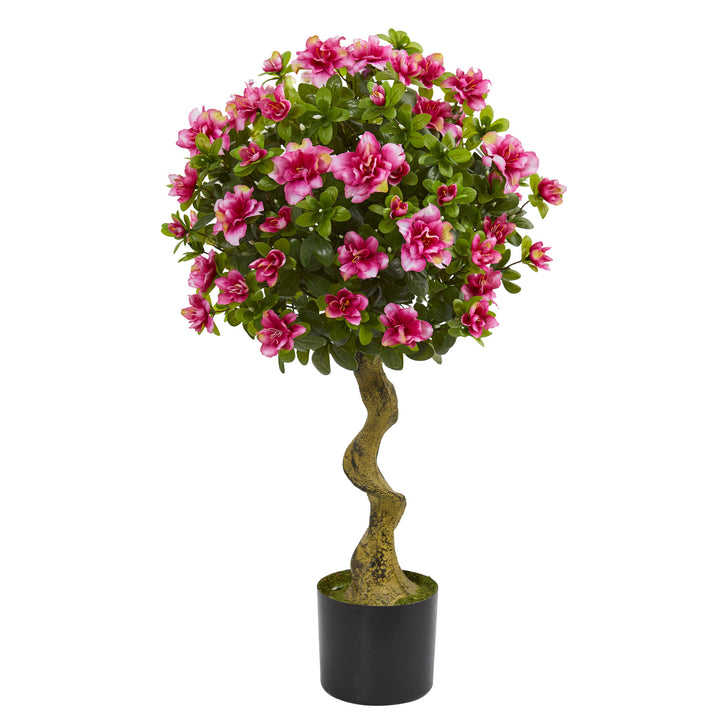 3’ Azalea Artificial Topiary Tree - Lacasademartha