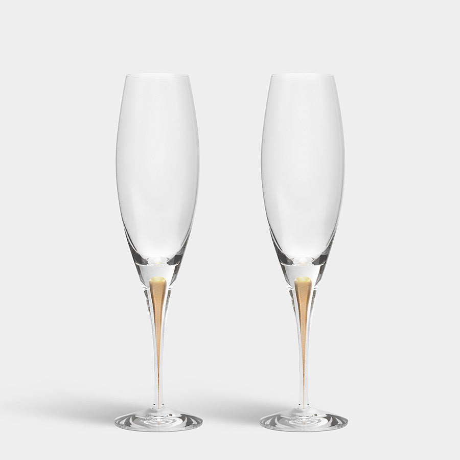 Intermezzo Gold Champagne - Set of 2 - Lacasademartha 