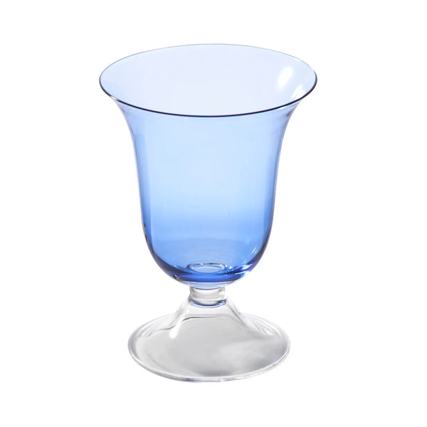 Adriana Water Glass, Cobalt - Set of 4