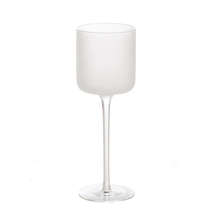 Frosted Wine Glass, Set of 4 - Lacasademartha 