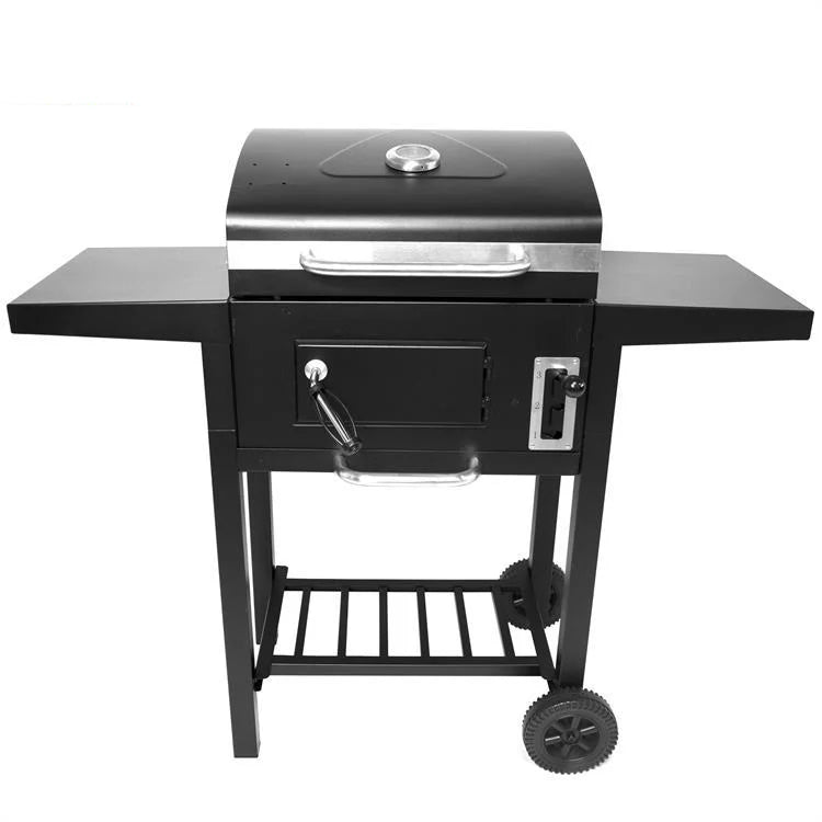 BBQ Courtyard Barbecue Stove Outdoor Barbecue Rack, Thickened Large Barbecue Stove Smoked Barbecue Stove Camping