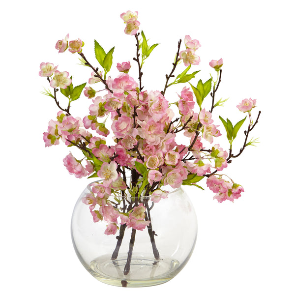 Cherry Blossom In Large Vase