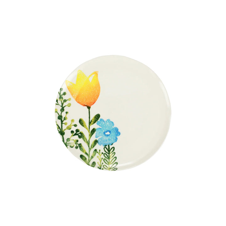 Tulip and Rose Salad Plate - Lacasademartha