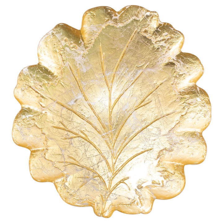 Moon Glass Leaf Platter - Lacasademartha