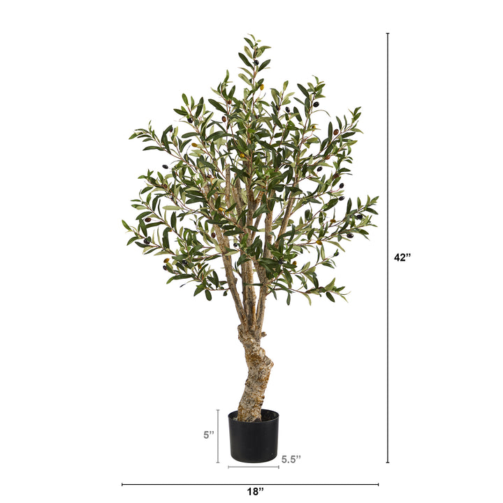 3.5’ Olive Artificial Tree - Lacasademartha