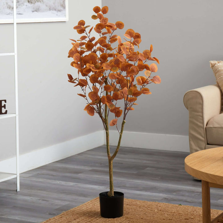 4’ Autumn Eucalyptus Artificial Tree - Lacasademartha