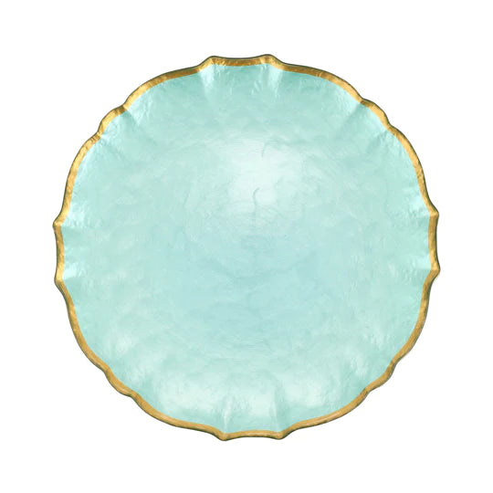 BAROQUE GLASS DINNER PLATE