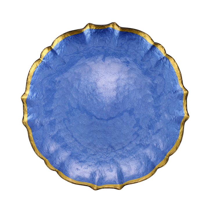 Baroque Glass Dinner Plate - Lacasademartha