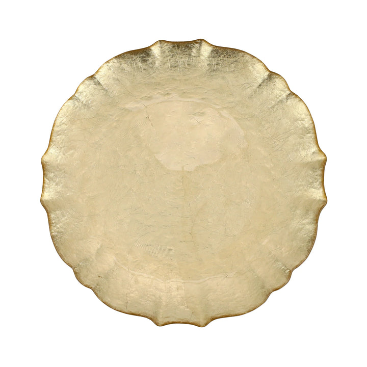 Baroque Glass Dinner Plate - Lacasademartha