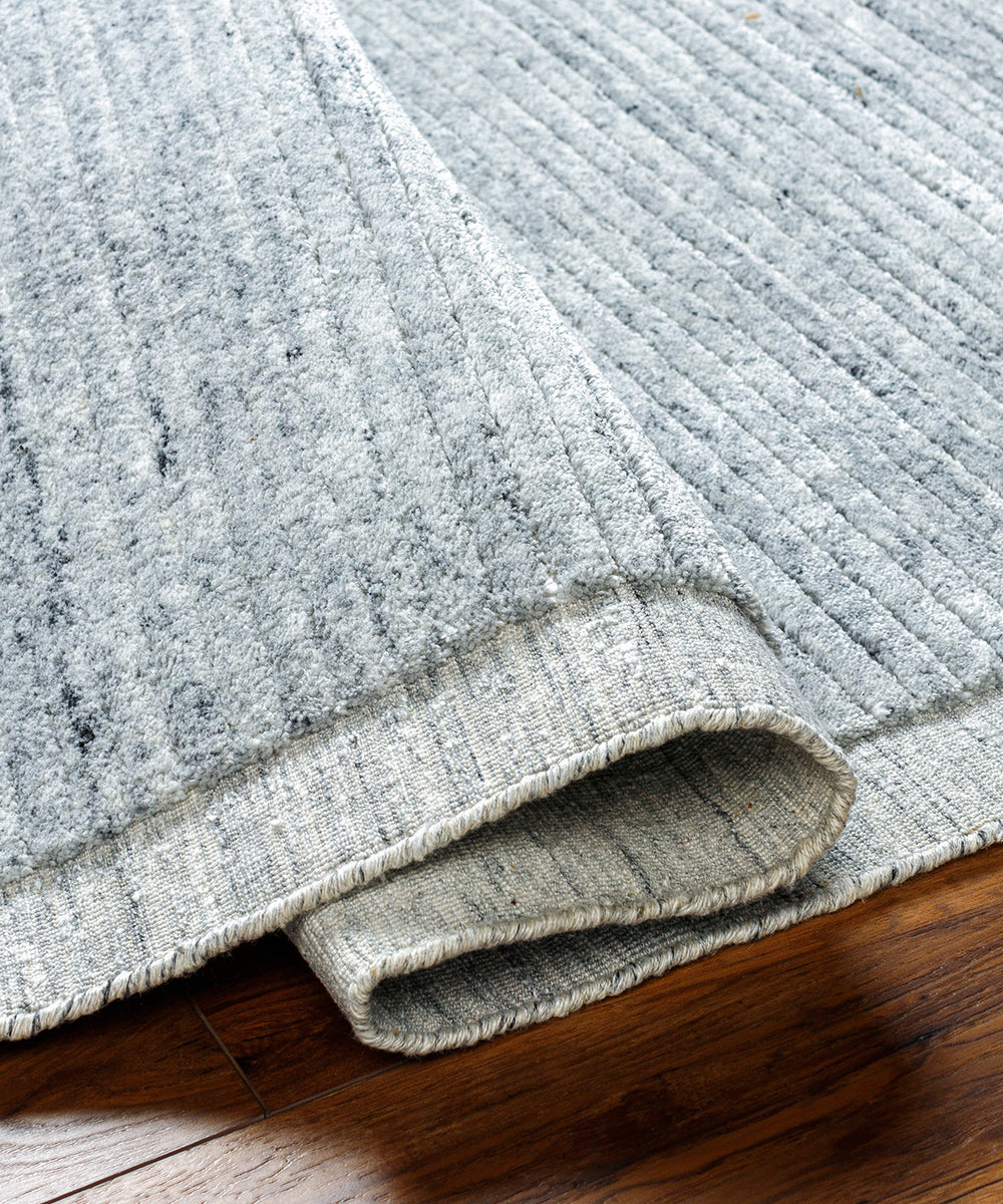 Yasmin Handmade Rug Grey