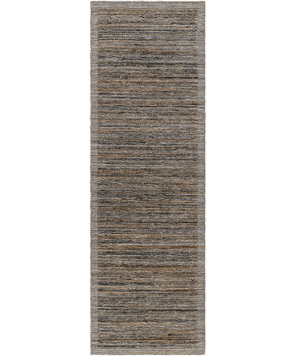 Yasmin Handmade Rug Dark Brown