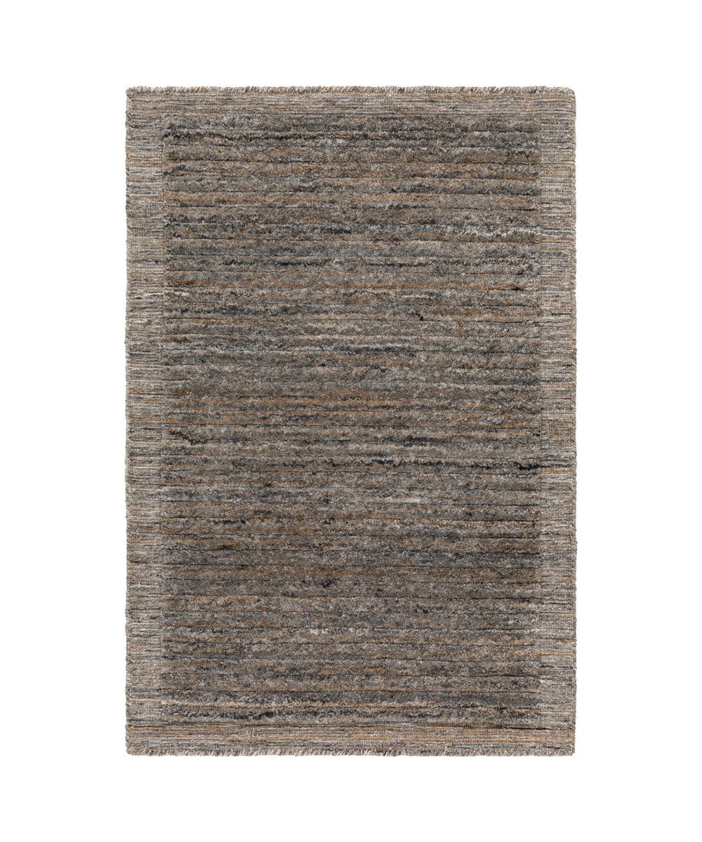 Yasmin Handmade Rug Dark Brown